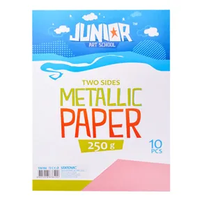 Dekorpapier A4 10 Stück rosa metallic 250 g